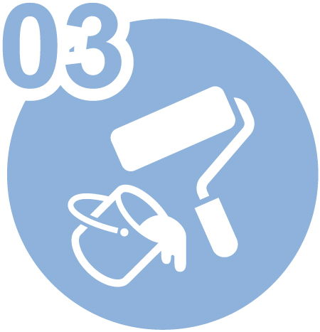 近隣挨拶 施工完了